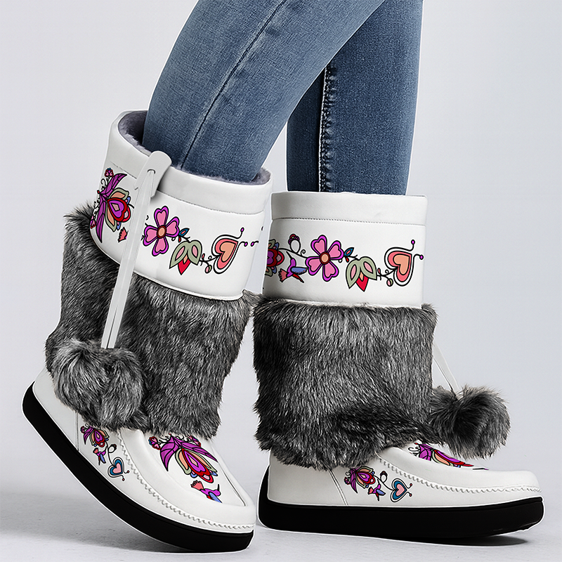 Frosted Leaf Spirit White Calf Height with Fur (Clearance) EU44