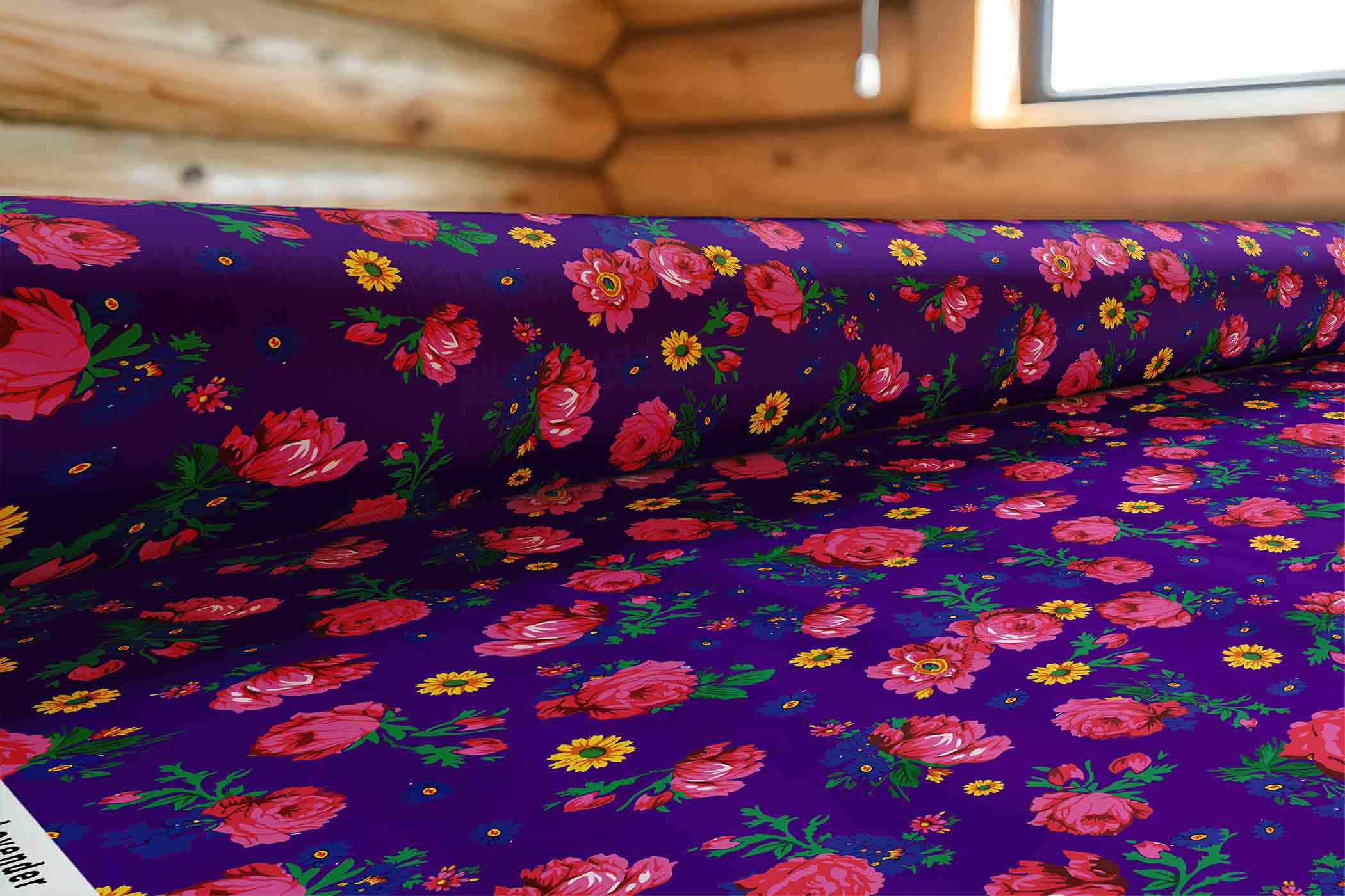 Kokum Ceremony Lavender Cotton Poplin