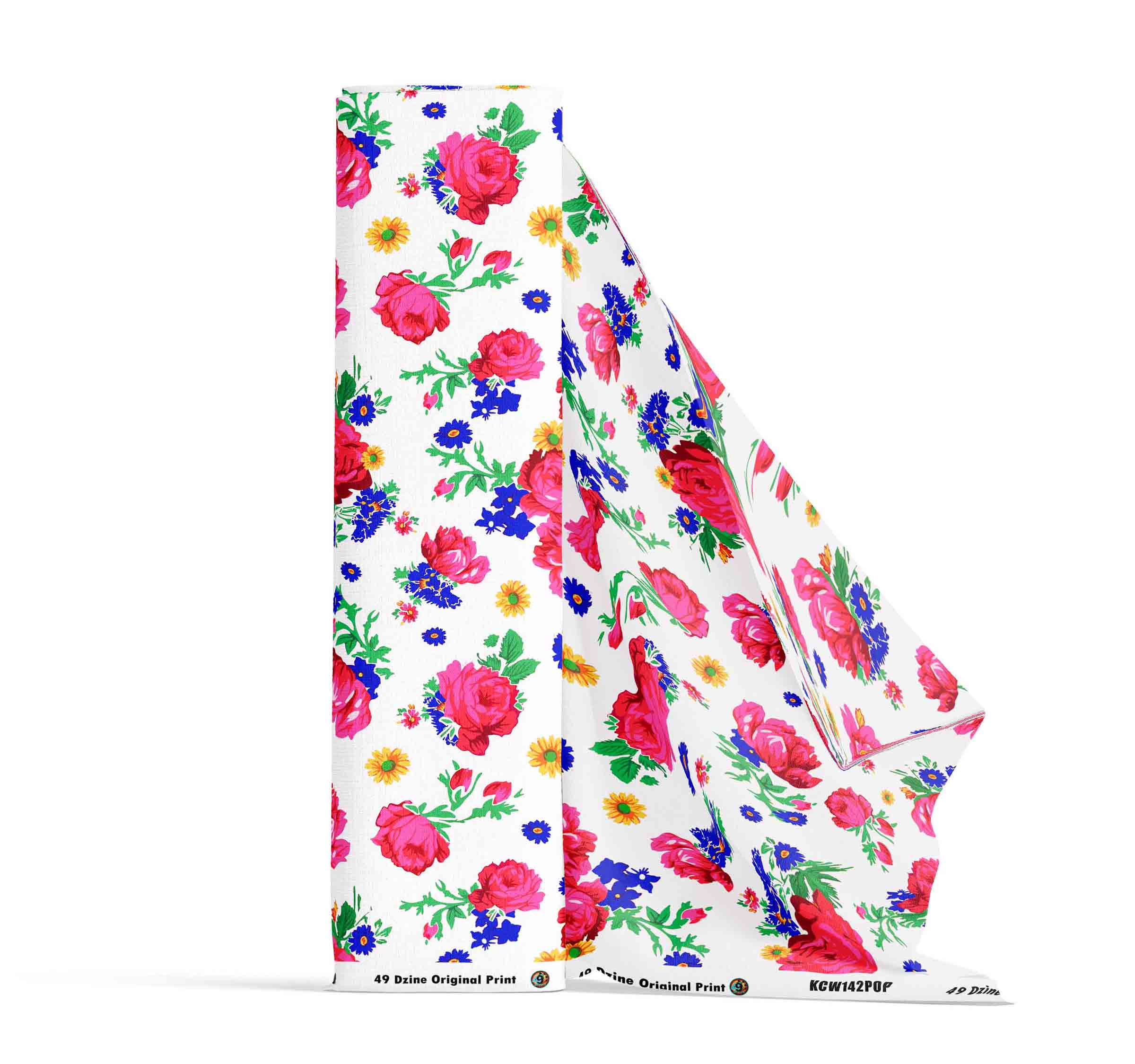 Kokum Ceremony White Cotton Poplin