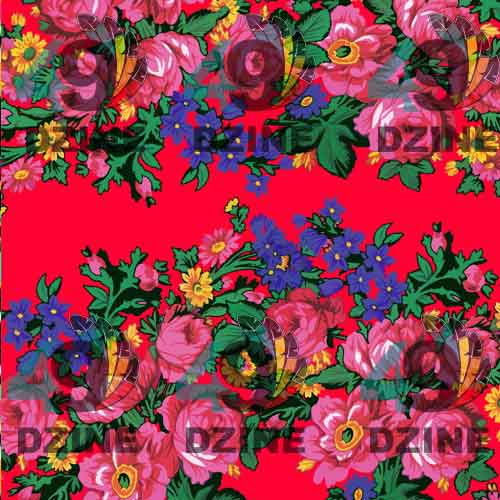 Kokum's Revenge Red Cotton Poplin