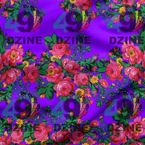 Kokum's Revenge Purple Cotton Poplin