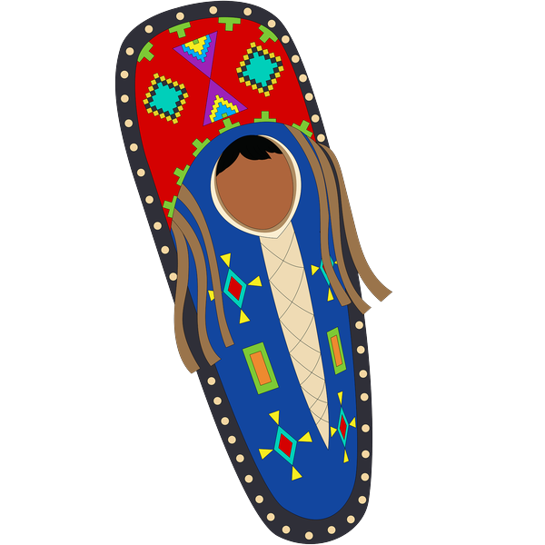 Cradleboard 2inch by 2inch Vinyl Sticker