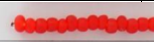 Frosted Color Seed Beads Size 11/0 - Bell Pepper