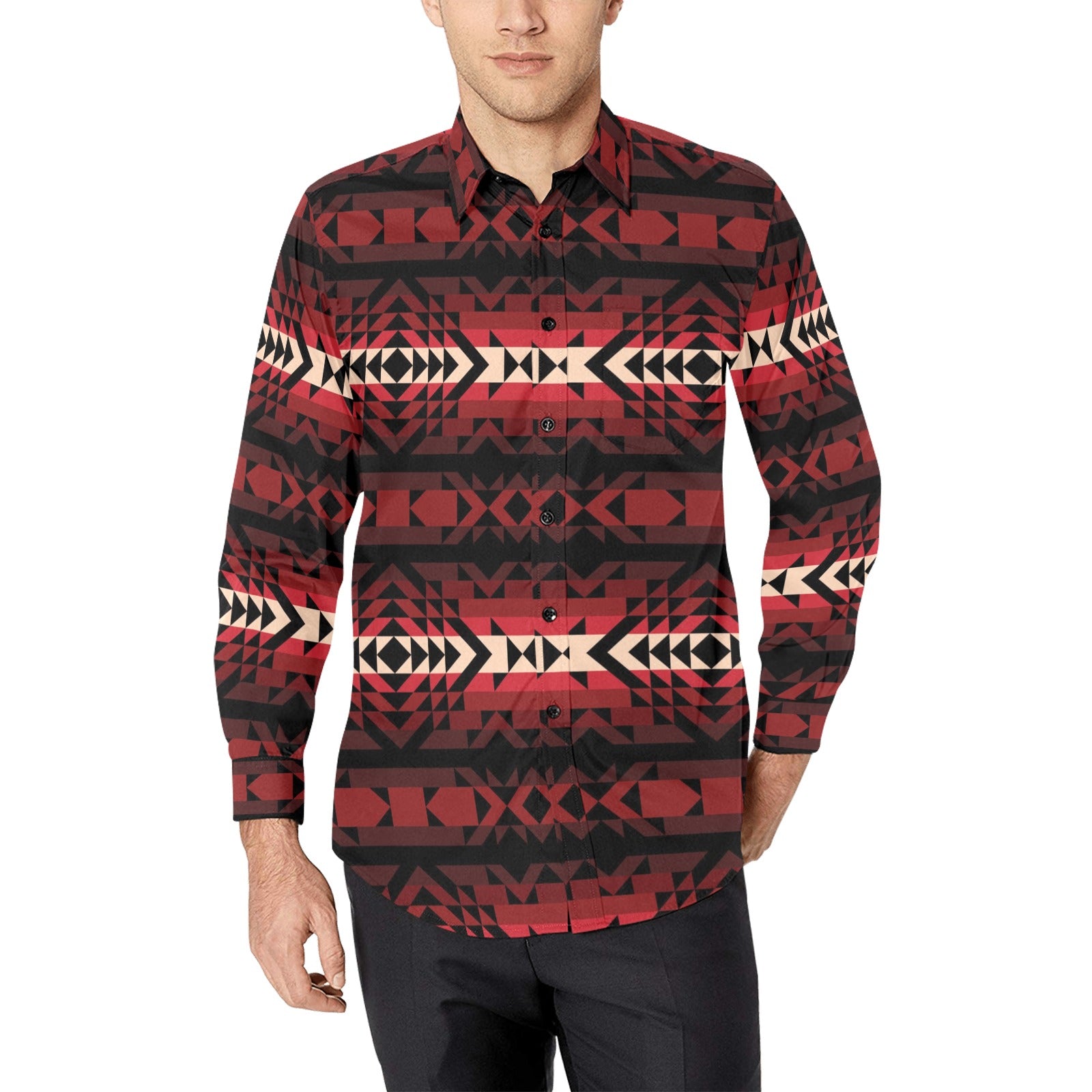 Black Rose Casual Dress Shirt