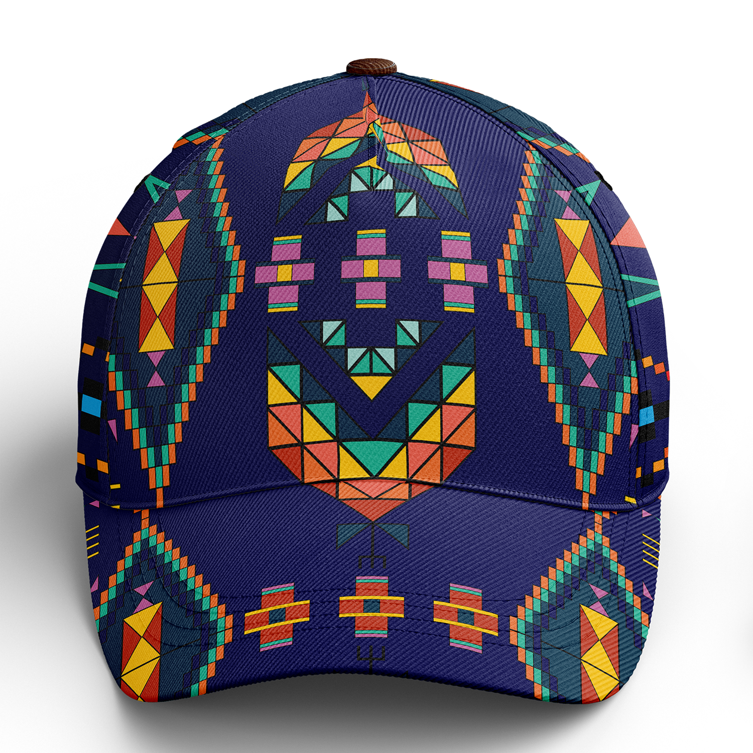 Travois Tipi Blue Snapback Hat