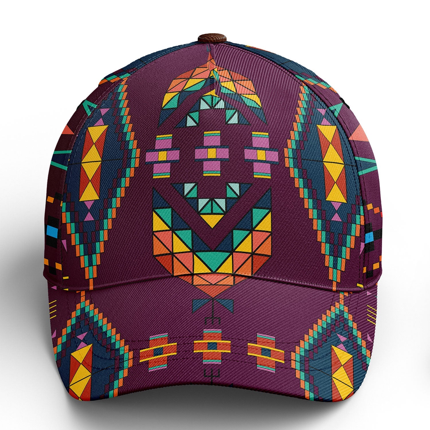 Travois Tipi Berry Snapback Hat