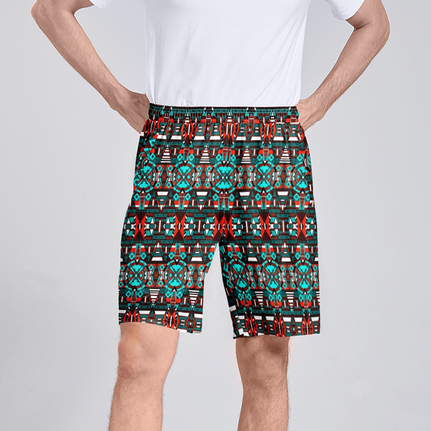 Captive Winter Athletic Shorts with Pockets