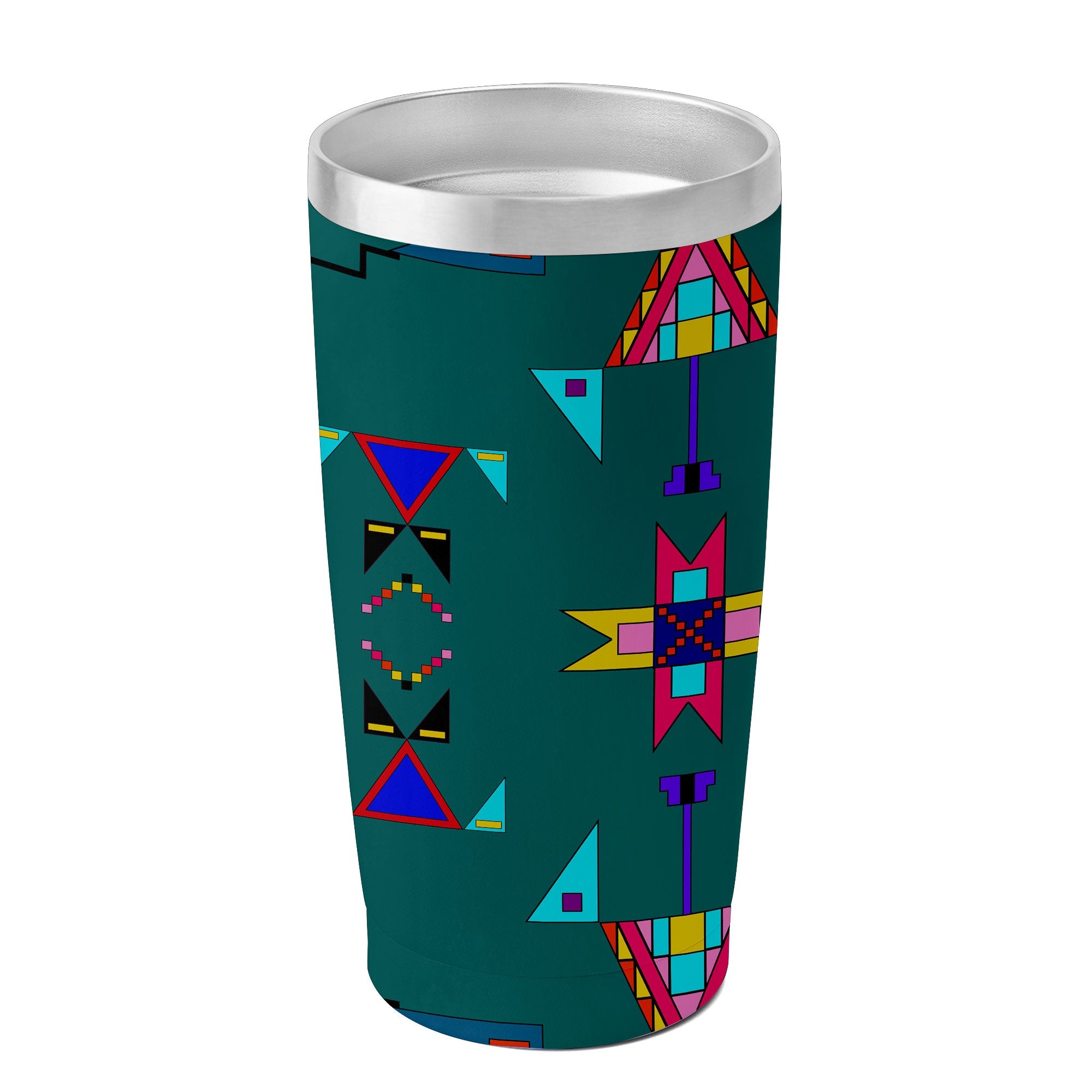 Enemy Territory Teal 15OZ Tumbler