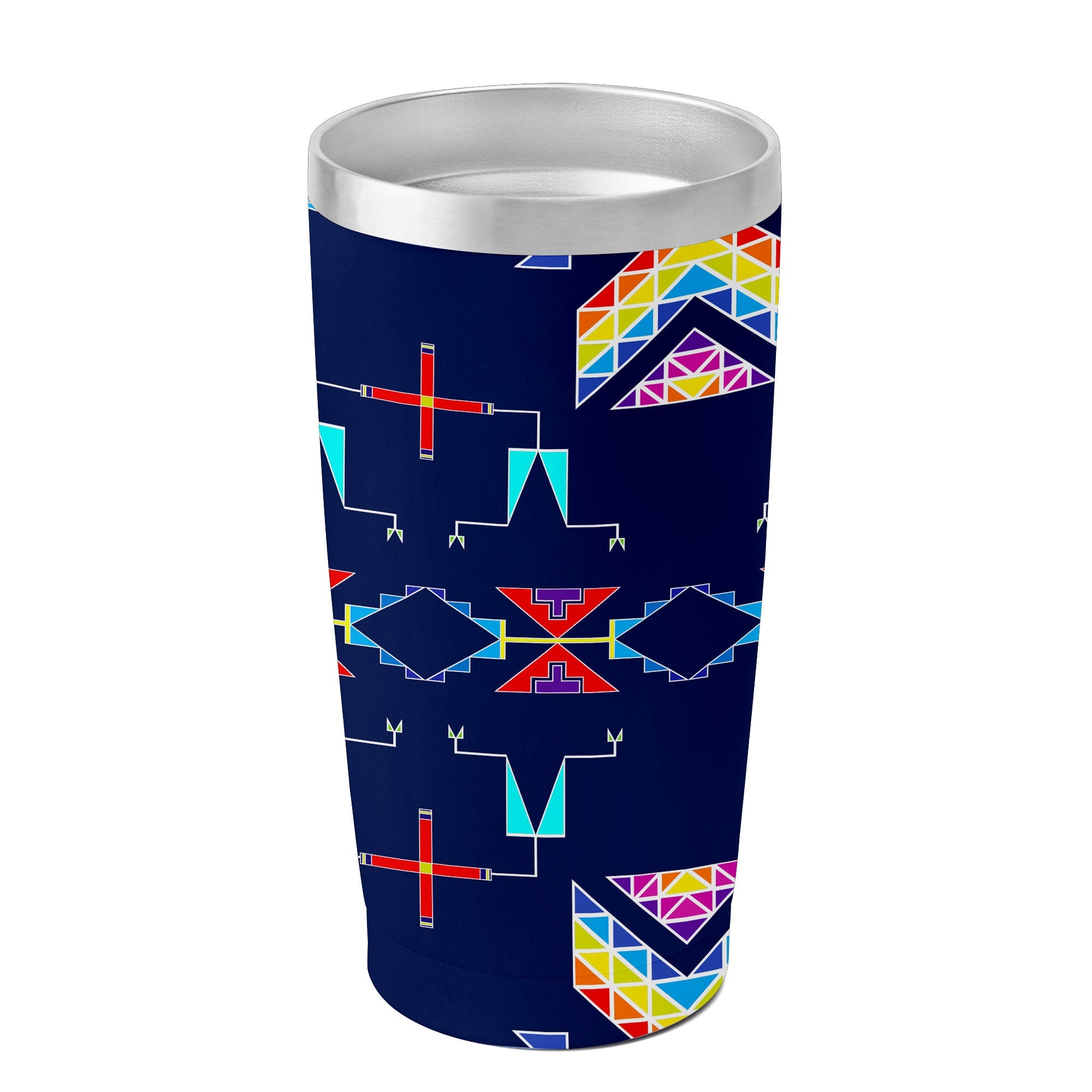 Rainy Chief Rainbow Night Lake 15OZ Tumbler