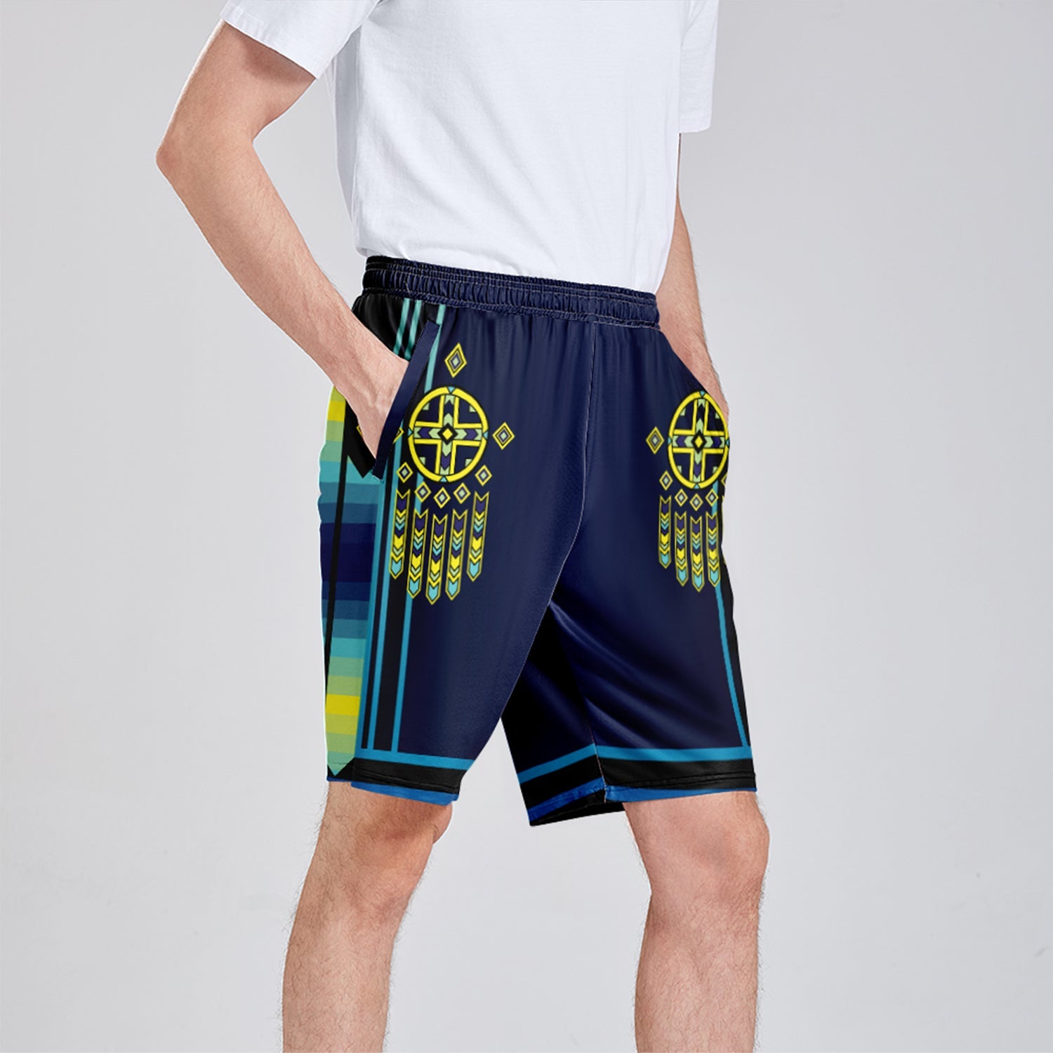 Dreamcather Athletic Shorts with Pockets