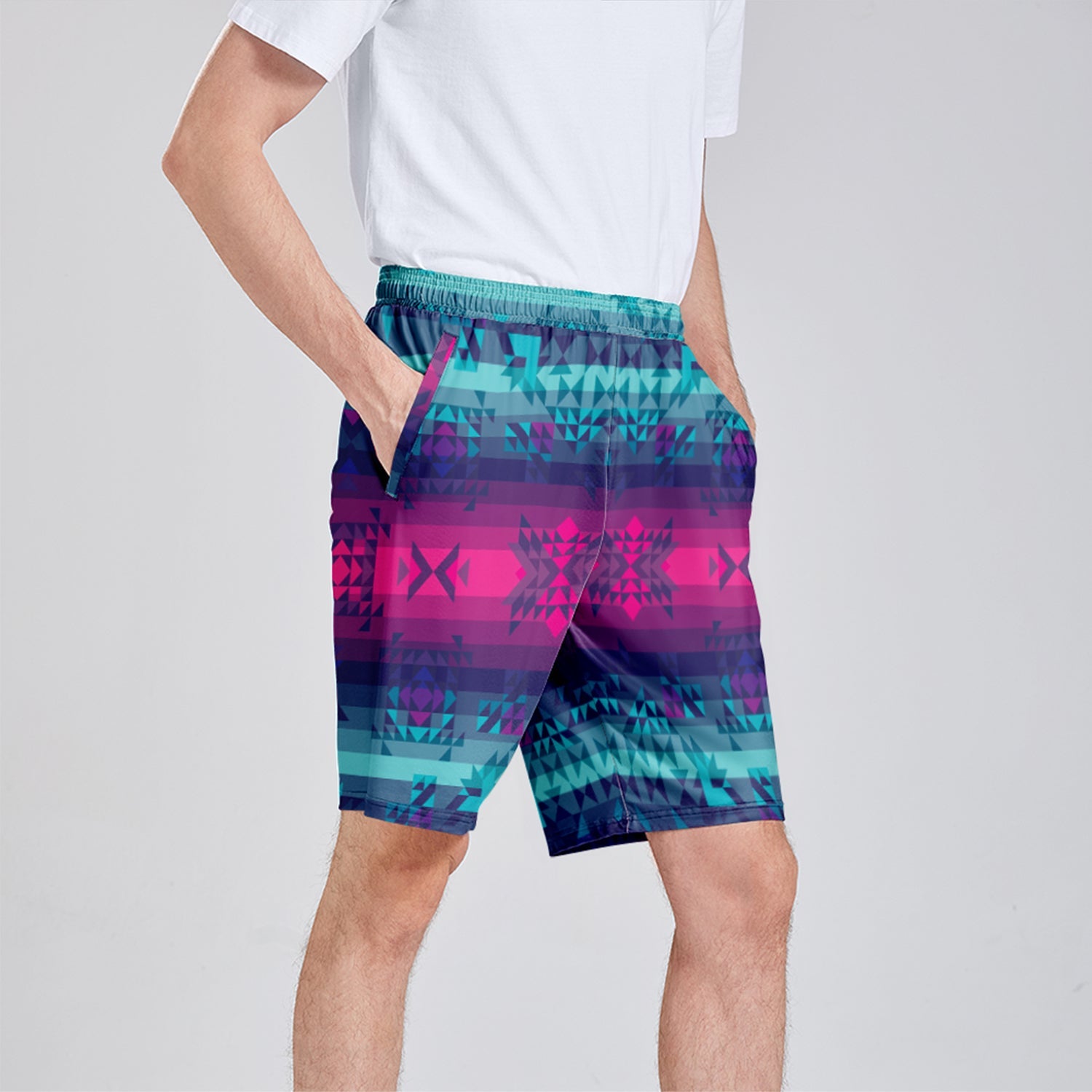 Dimensional Brightburn Athletic Shorts with Pockets