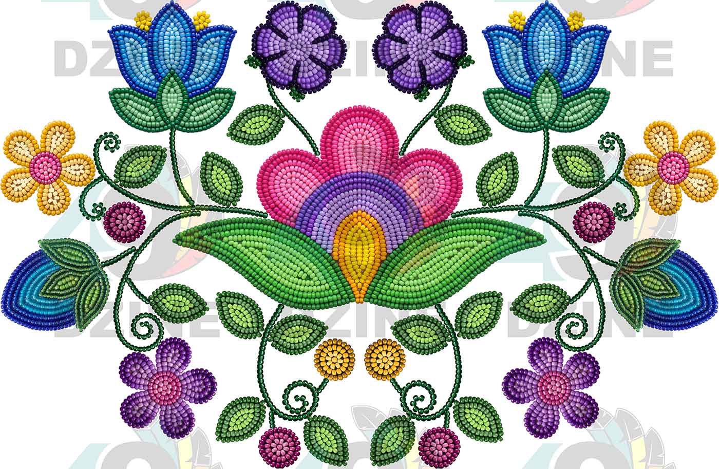 Bloom Uplift Beadwork Various Sizes