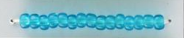Transparent Seed Beads Size 11/0 - Turquoise