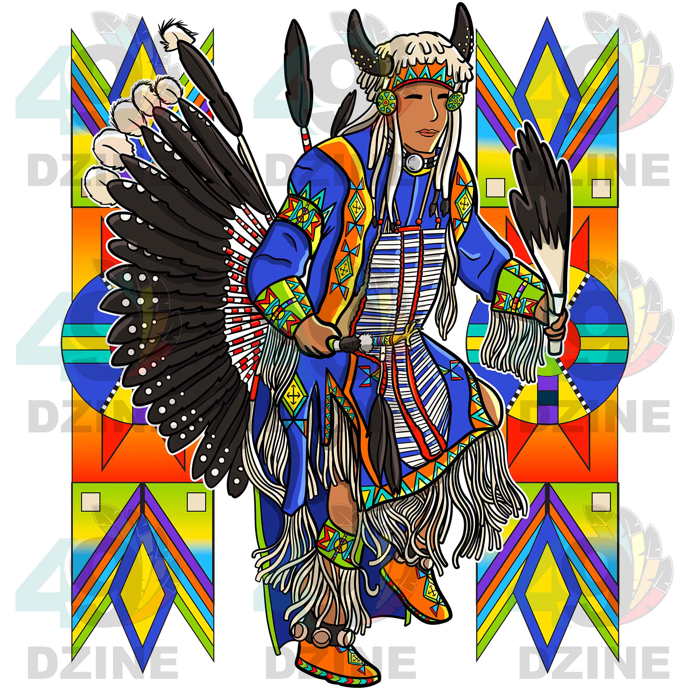 Men's Traditional Dancer Hoodies