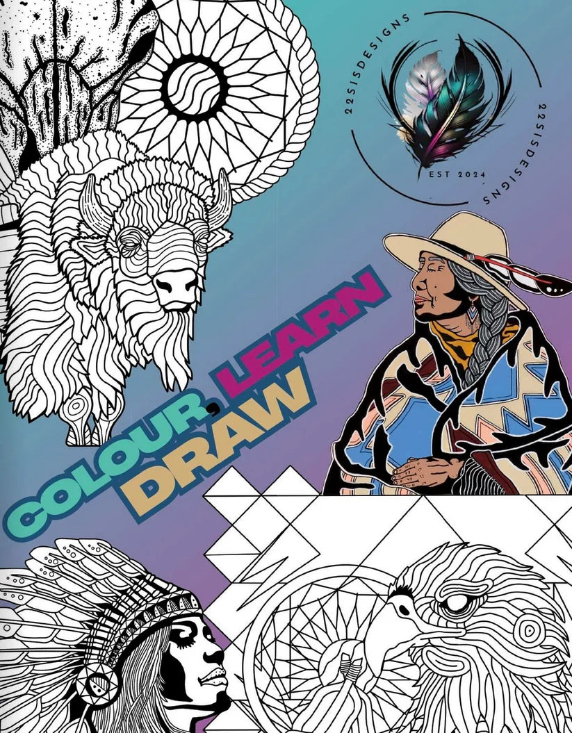 Greg Tootoosis Colouring Book