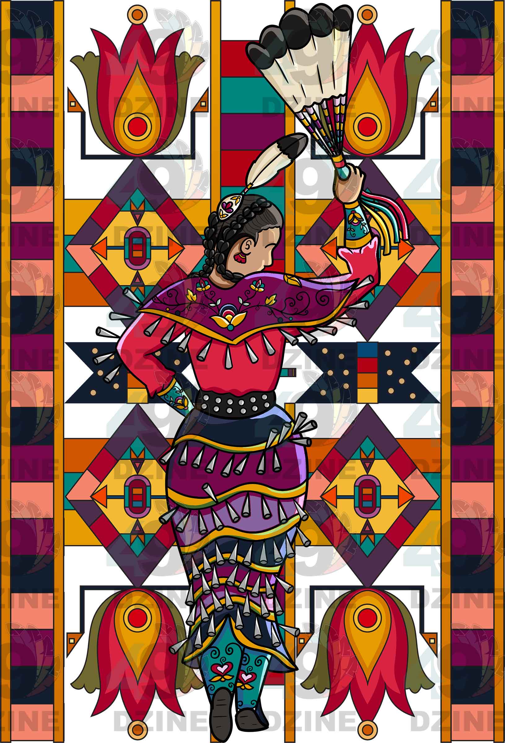 Women's Jingle Dancer Hoodies