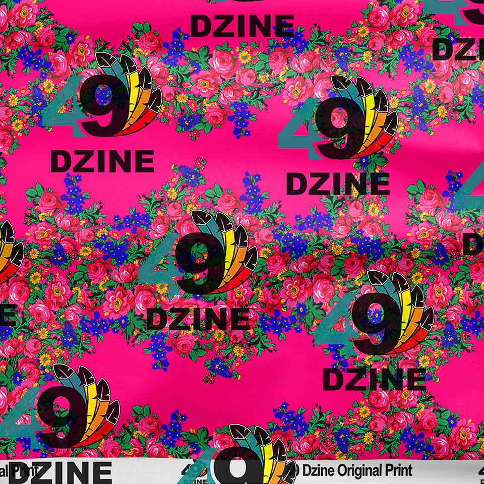 Kokum's Revenge Fuschia Cotton Poplin