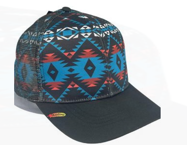 Geometric Snapback Hat