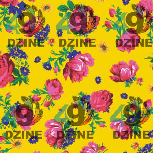 Kokum Ceremony Corn Tassel Cotton Poplin