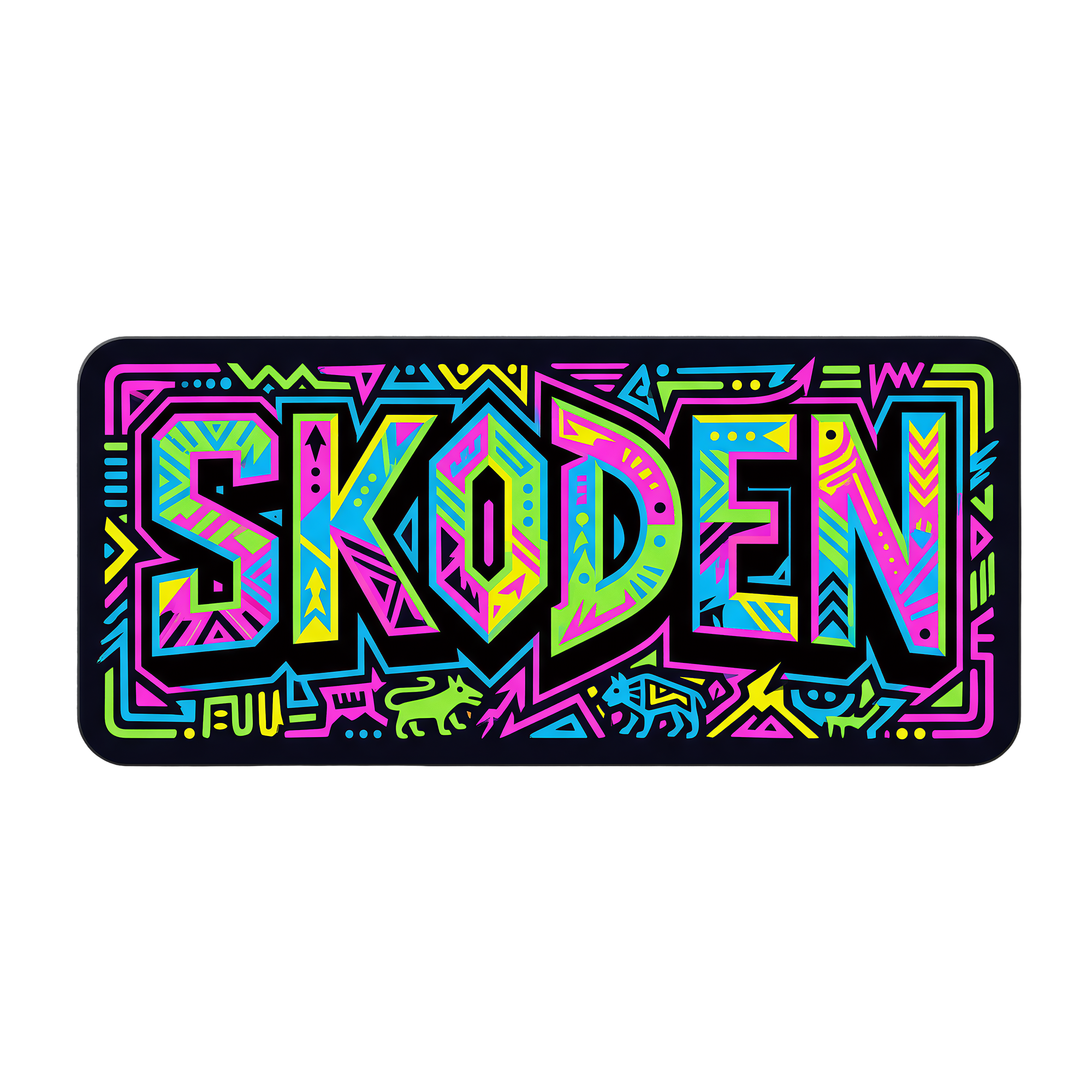 Skoden Acrylic Keychain