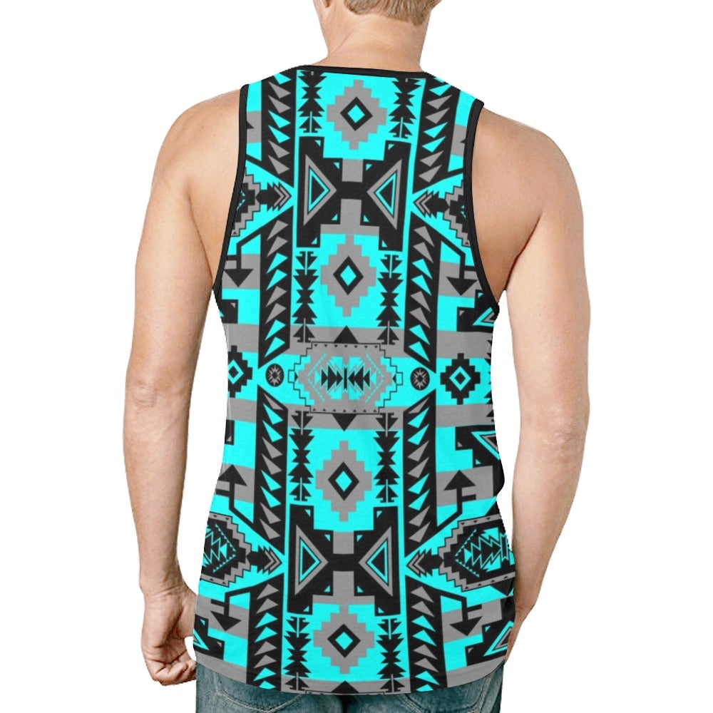 Chiefs Mountain Sky New All Over Print Tank Top for Men (Model T46) New All Over Print Tank Top for Men (T46) e-joyer 