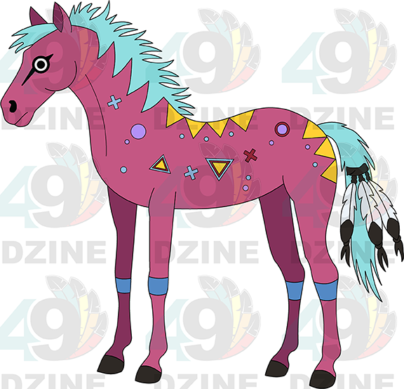 Horse 8 Transfer (Various Sizes)