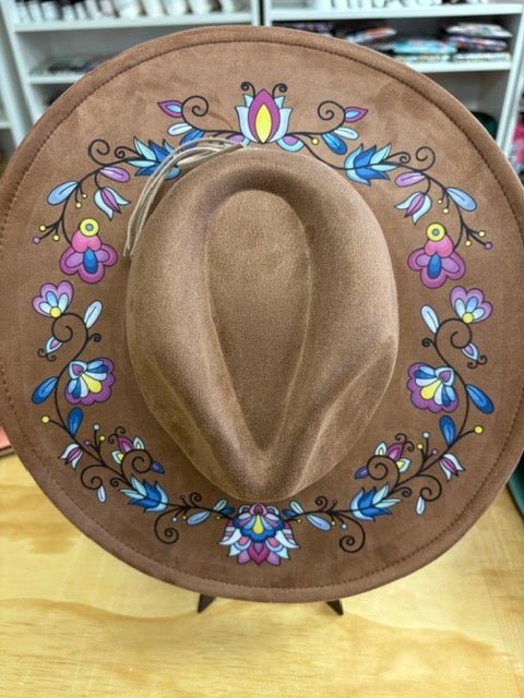 Autumn Bundle Blessing Wood Fedora Hat