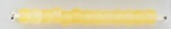 Frosted Color Seed Beads Size 11/0 - Yellow Pear