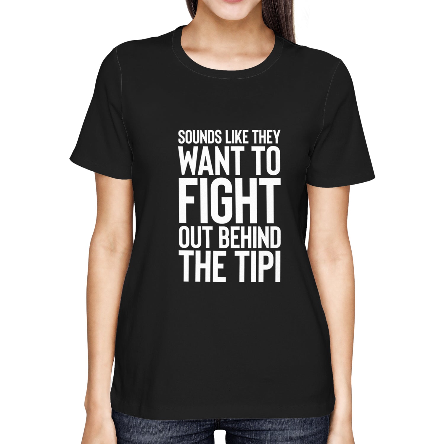 Behind the Tipi Unisex T-shirt