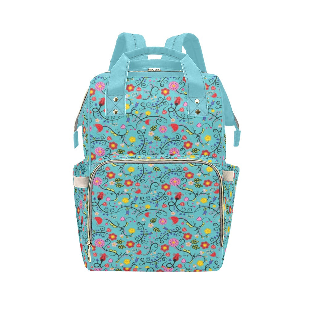 Nipin Blossom Sky Multi-Function Diaper Backpack