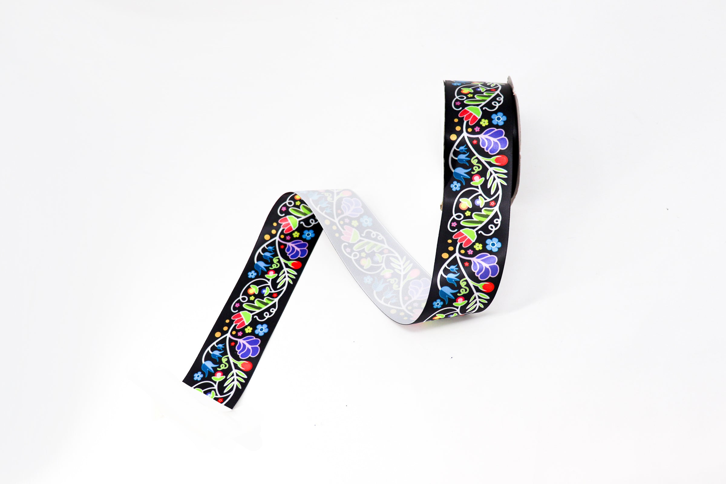 2 inch Printed Ribbon - Grassland Gems