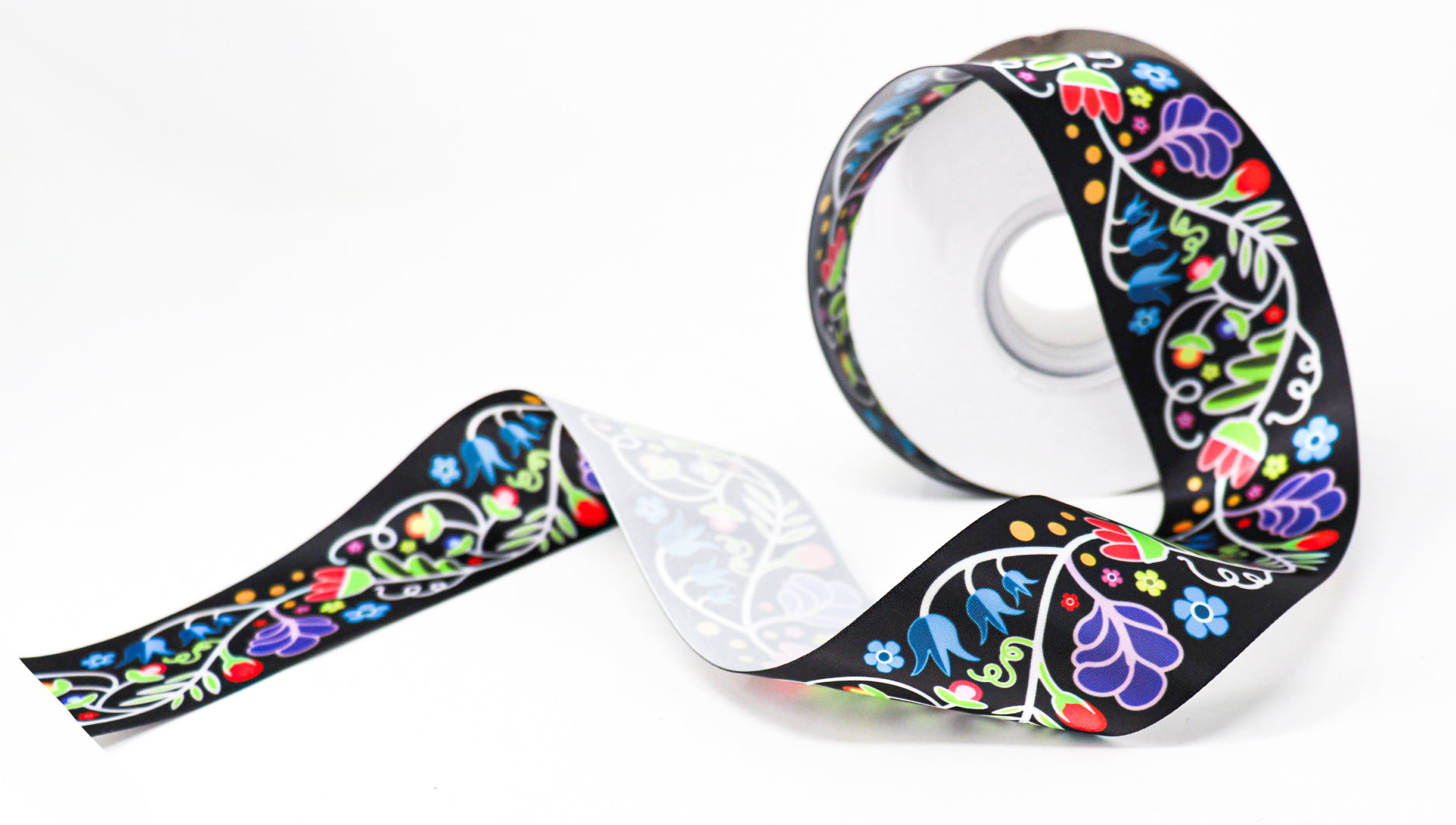 2 inch Printed Ribbon - Grassland Gems