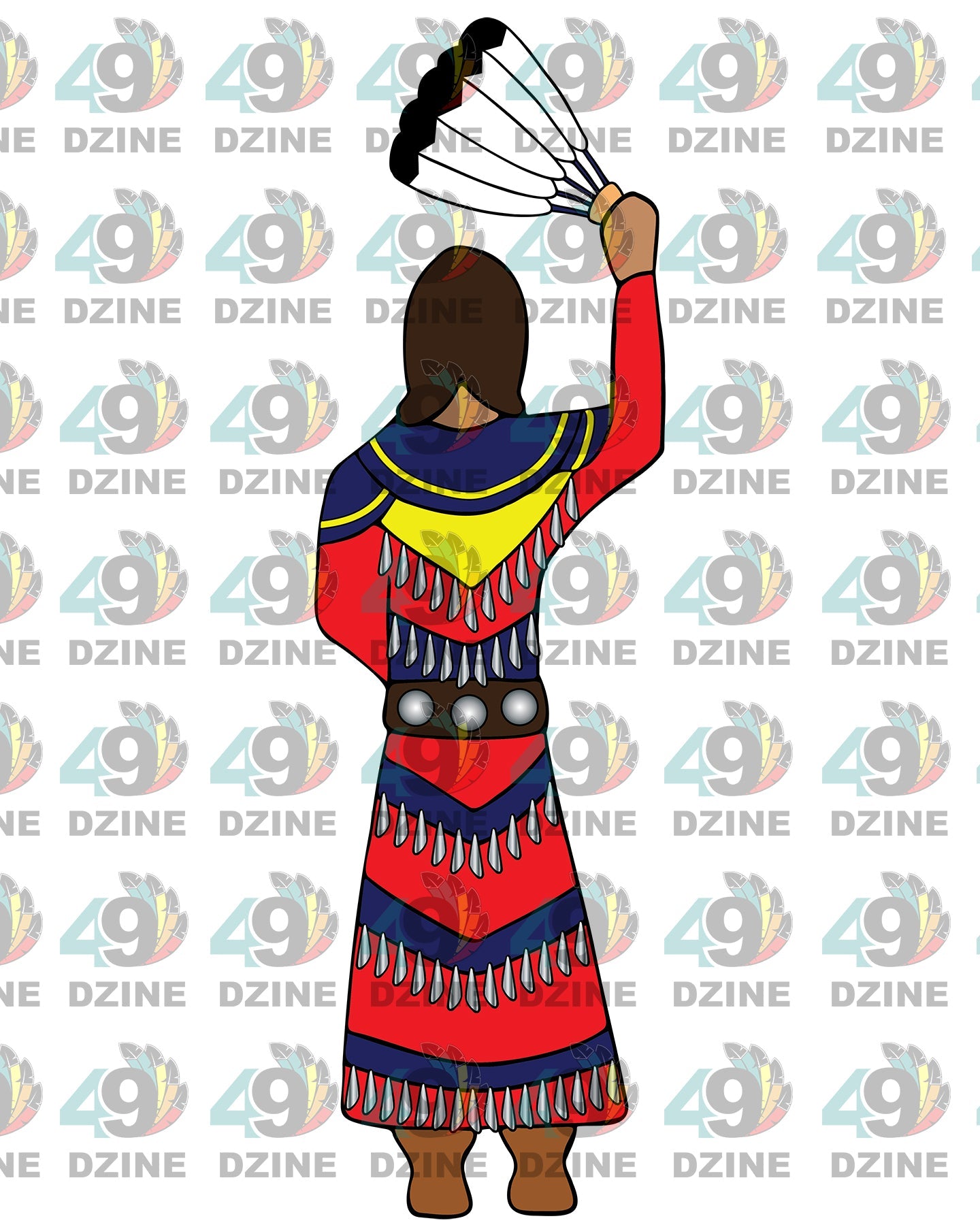 6-inch Jingle Dress Transfer